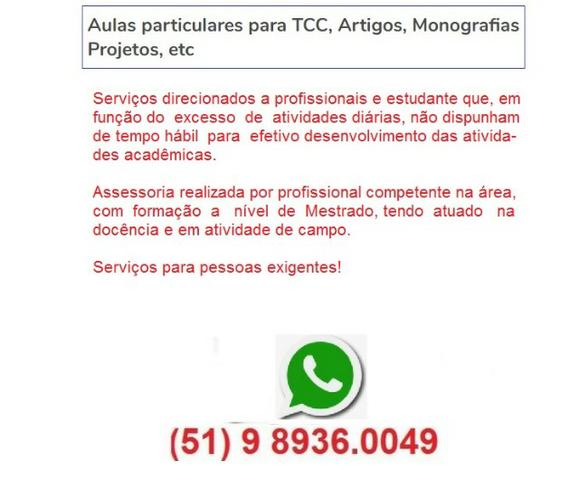 Aulas particulares para TCC, Artigos, Monografias, Projetos, etc - Foto 2