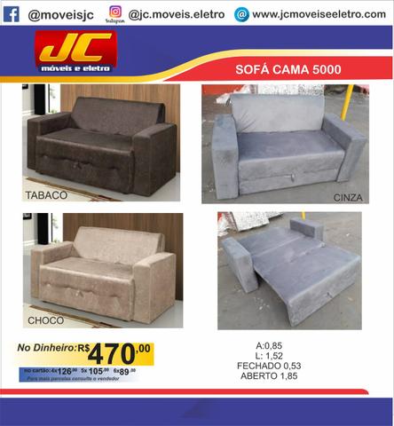 Sofá cama mega promoção r$470,00 reais