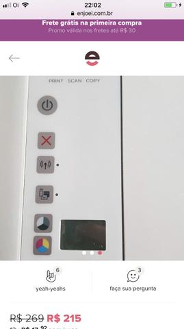 Impressora HP Deskjet Wi-Fi 2546 Multifuncional - Foto 3