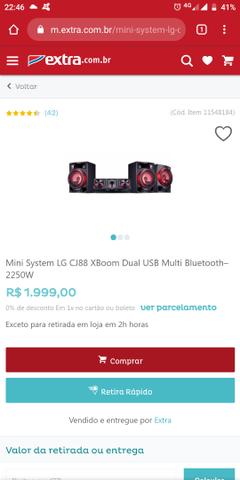 Som lg xboom 2.250w