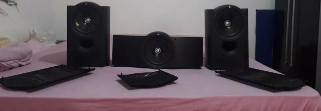 Caixa semi nova KEF Q1 - Foto 4