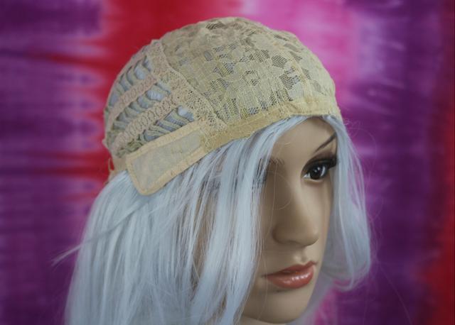 Peruca Wig Fibra Orgânica Branca - Foto 6