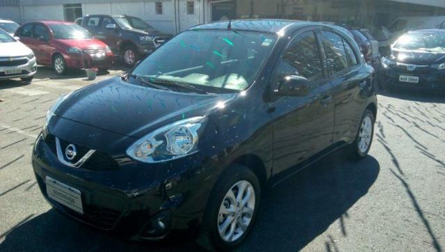 NISSAN MARCH SV 1.6 16V CVT FLEXSTART Preto 2018/2018 - Foto 2