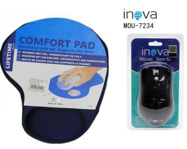 Kit comfort ped + mause sem fio - Foto 2