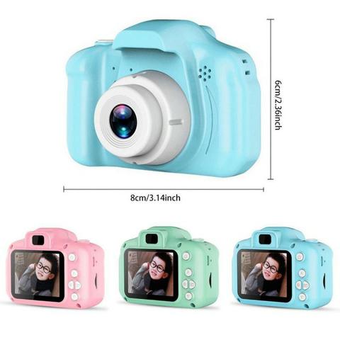 Câmera Digital Para Crianças LP005 Infantil Display 2 Pol HD Recarregável Prova de Choque - Foto 6
