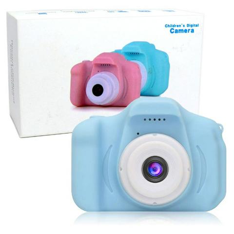 Câmera Digital Para Crianças LP005 Infantil Display 2 Pol HD Recarregável Prova de Choque