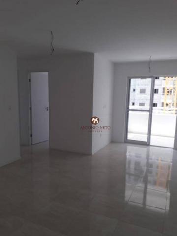 Apartamento NOVO com 3 dormitórios para alugar, 65 m² por R$ 1.150/mês - Messejana - Forta - Foto 16