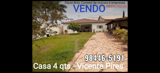 C a sa com 3 qts. Suíte na Ponte Alta R$600.000,00 * - Foto 8