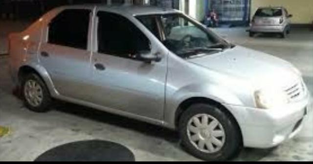 Carro Logan prata Flex, ano 2008 completo motor mil, Doc em dias - Foto 3