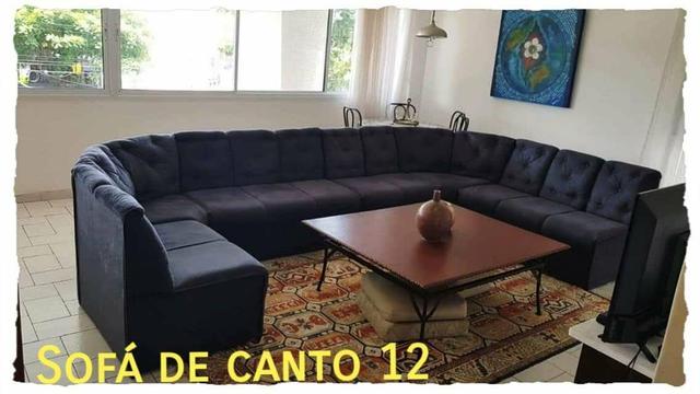 Sofá de canto 12 lugares novo direto da fábrica - Foto 3