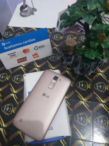 Celular Lg k10 dourado 16 gb - Foto 2