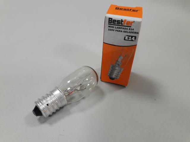 Mini Lâmpada E14 220v para Geladeira
