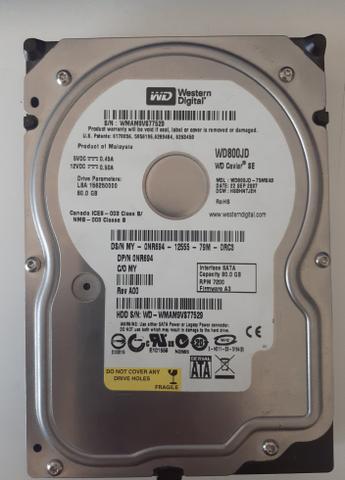 HD 80GB sata - Foto 2