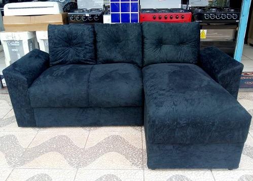 Faça Seu Pedido e Receba No Mesmo Dia Lindo Sofa Chaise Com Almofadas Apenas 599,00 - Foto 2