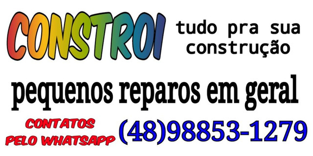 Reparos e reformas: constrói