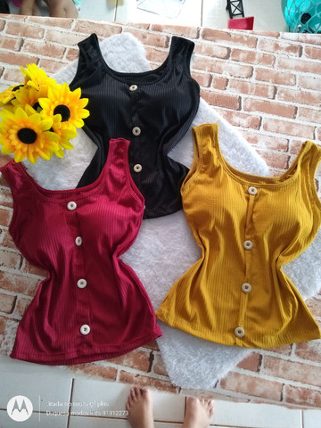 Blusas e regatas no atacado
