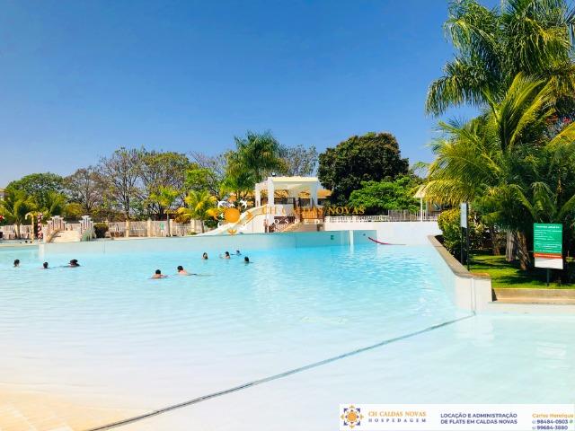 Venha para Caldas Novas Hotel com Parque Aquatico Flats Completo Hospedagem Temporada - Foto 2