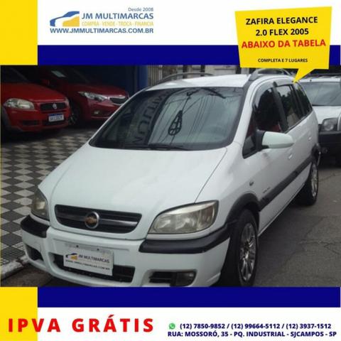 Zafira Elegance 2.0 Flex Completa e Abaixo da Tabela, Oportunidade!!! Ipva Gratis