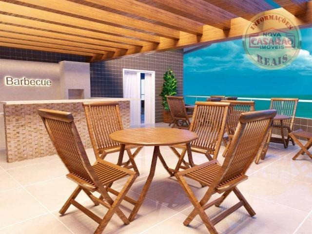 Apartamento com 1 dormitório à venda, 46 m² por R$ 232.000 - Vila Caiçara - Praia Grande - Foto 4
