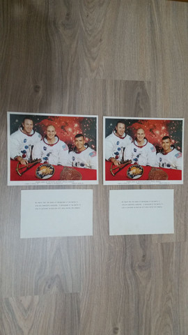 Fotos Originais Tripulação Apollo 13 - Foto 3