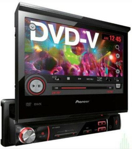 DVD retrátil Pioneer 7 pol.
