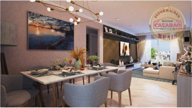 Apartamento com 2 dormitórios à venda, 77 m² por R$ 419.958 - Maracanã - Praia Grande - Foto 14
