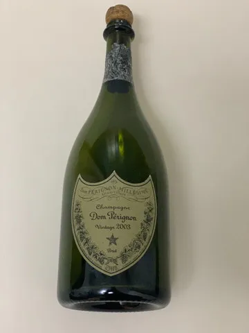 Garrafa Vazia De Champagne Dom Pérignon Brut 750ml