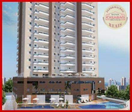 Apartamento com 2 dormitórios à venda, 77 m² por R$ 419.958 - Maracanã - Praia Grande - Foto 4