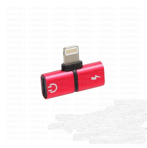 Adaptador Audio iPhone 7 8 Plus X Fone + Carrega Lightning - Foto 2