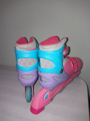 Patins infantil usado - Foto 3