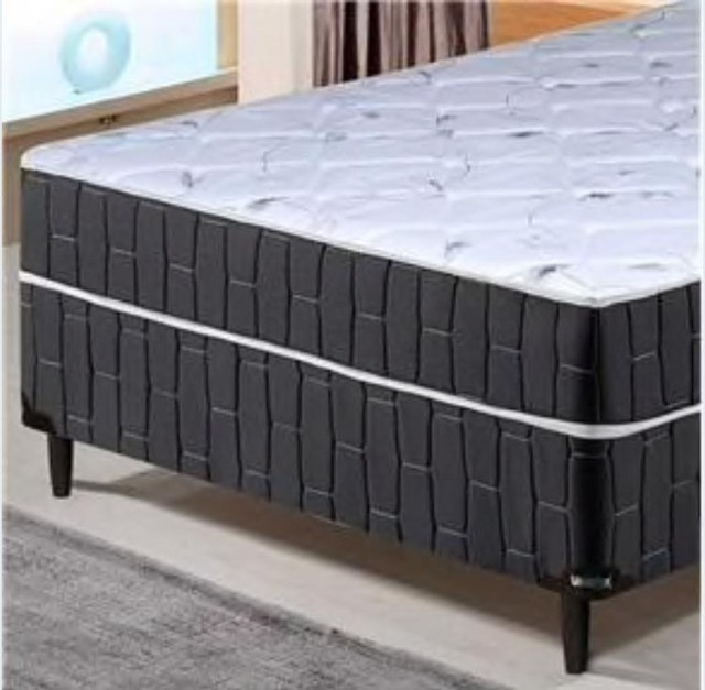 Cama box completamente confortavel