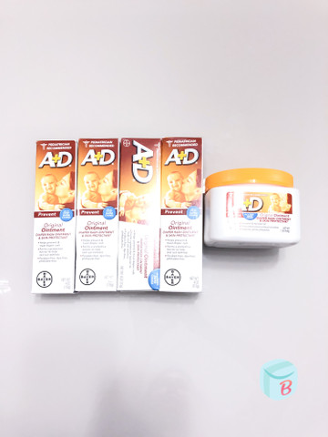 Pomada A+D de prevenção de assaduras - original dos EUA