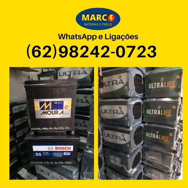 Bateria Senador Canedo Bateria 40 Até 150Ah - Foto 4