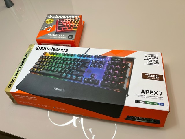 ほぼ新品！】SteelSeries PRISMCAPS ダブルショット - PCパーツ