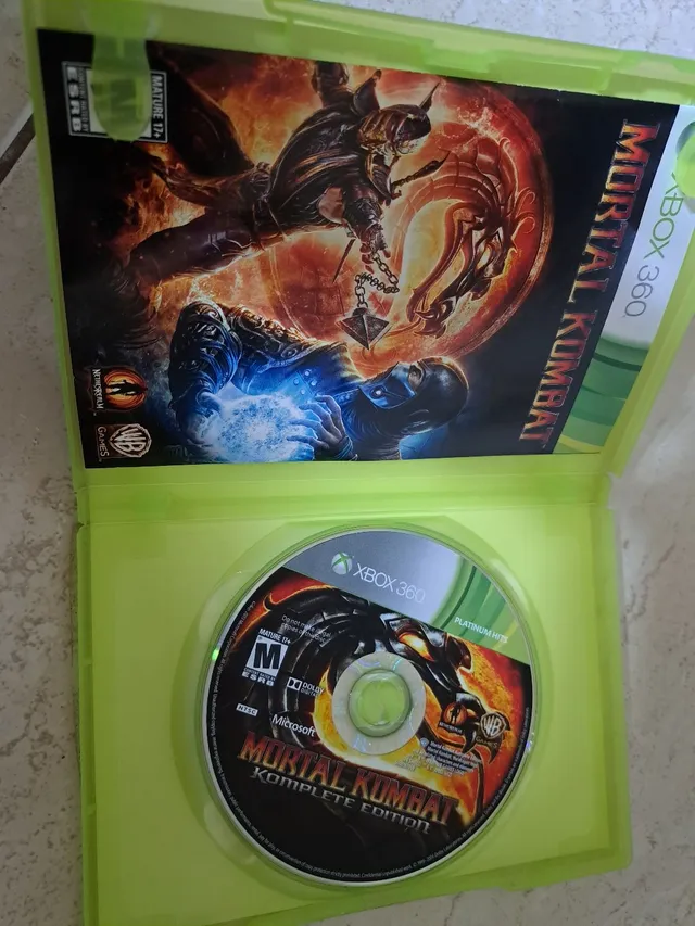 Jogo Mortal Kombat - Xbox 360 - Sebo dos Games - 10 anos!