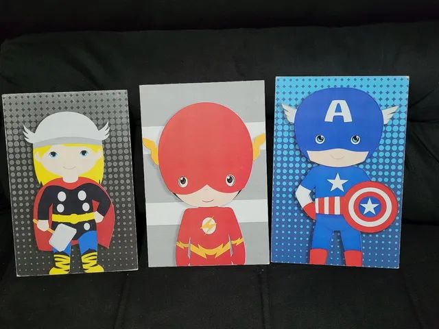 QUADROS DE SUPER HEROIS64994172270978125