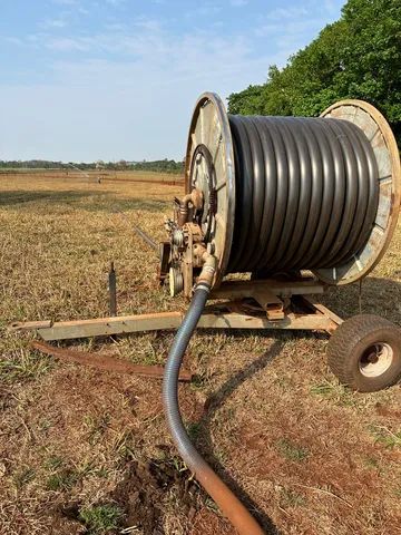 Carretel e motor de irrigação  - Foto 3