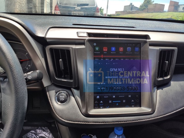 Central multimídia Toyota Rav4 2014 tesla  - Foto 5