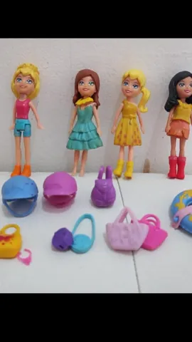 Boneca Polly Que Muda de Roupa Fácil, Brinquedo Polly Pocket Usado  81362020