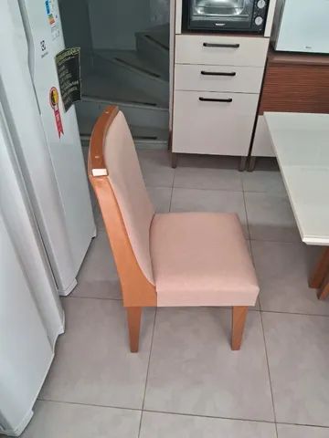 Conjunto de mesa 6 cadeiras 100% MDF ( Mesa nevada ) - Foto 5