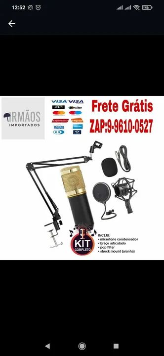 Mircrofone Condensador