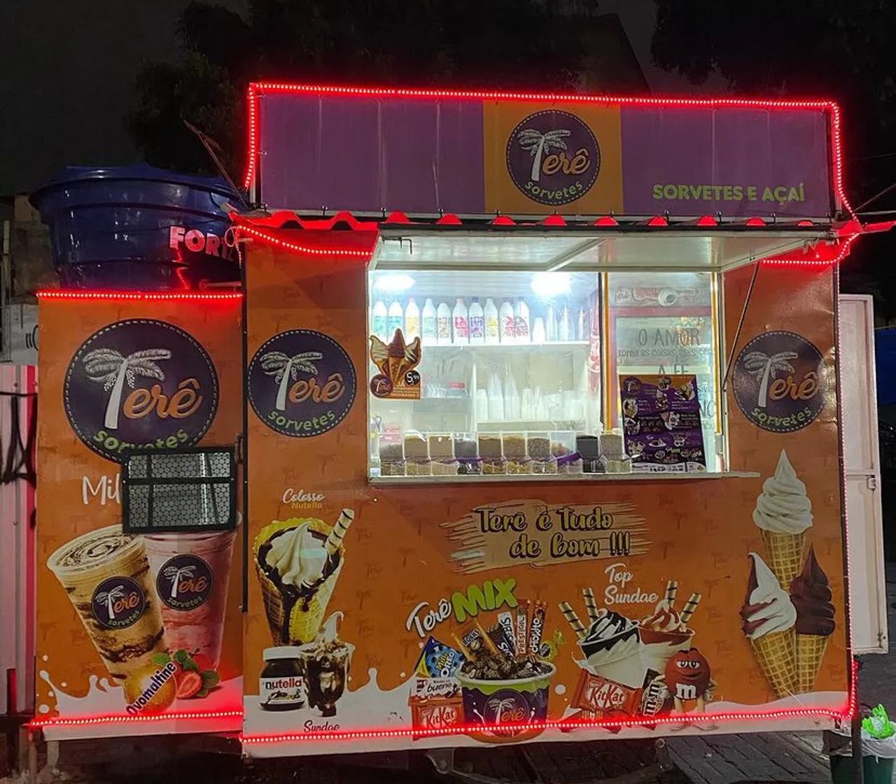 Treiler açaí e sorvete  - Foto 4