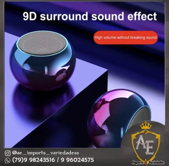 caixinha de som mini speak