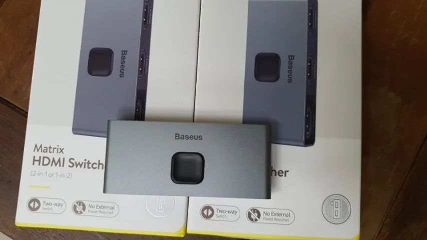 Hub Switch Hdmi baseus R$ 110,00 - Foto 3