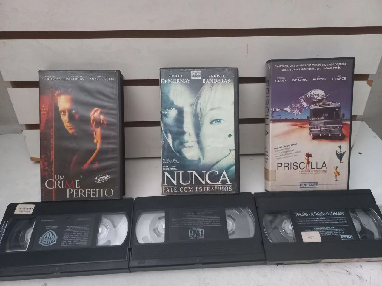  3 Fitas vhs antigas 