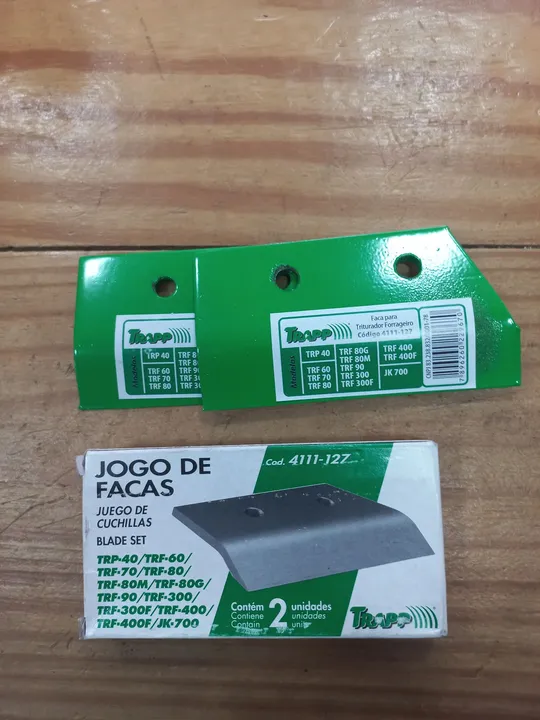 Jogo de Facas para Triturador Forrageiro Trapp - 4111-127