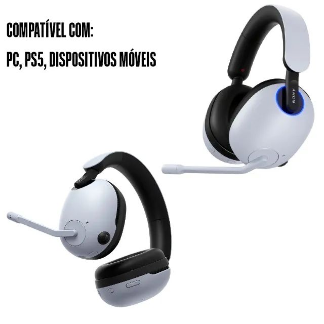 Headset Gamer Sem fio INZONE H9 | Sony - INZONE | Bateria Que Dura Até 32 Horas! - Foto 4