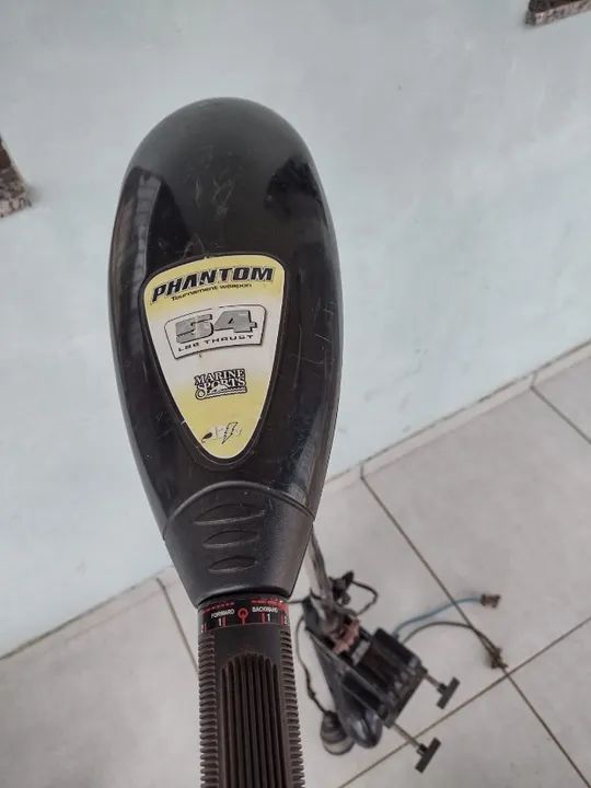 MOTOR DE POPA ELETRICO PHANTON 54 LIBRAS