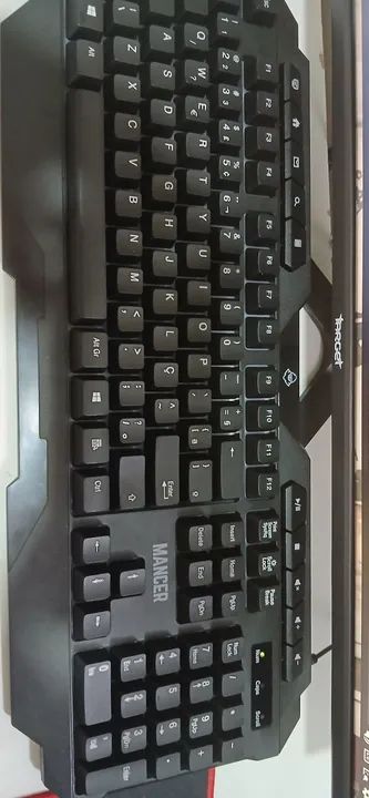 Teclado gamer mancer
