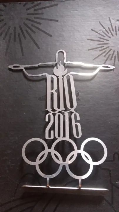 Troféu Rio 2016 em alumínio